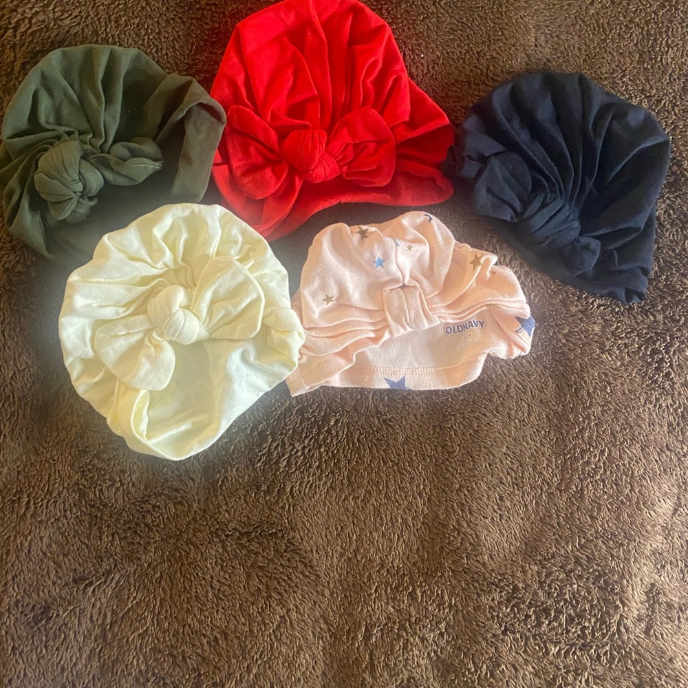 Old Navy Kids Turban Hat Set - Multicolor